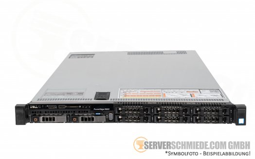 Dell PowerEdge R630 19" 1U Server 8x 2,5" SFF 2x Intel XEON E5-2600 v3 v4 DDR4 ECC Raid 2x PSU 1x FP 1x LP -CTO-