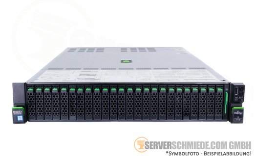 Fujitsu Primergy RX2540 M4 19" 2U Server 24x 2,5" SFF 2x Intel XEON LGA3647 Scalable Gen. 1 SAS SATA Raid 2x PSU vmware ready
