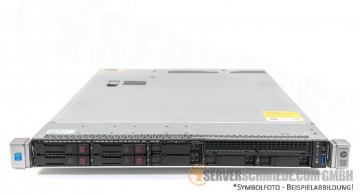 HP ProLiant DL360 G9 Gen9 19" 1U Server 8x 2,5" SFF 2x Intel XEON E5-2600 v3 v4 DDR4 ECC Raid 2x PSU Server -CTO-
