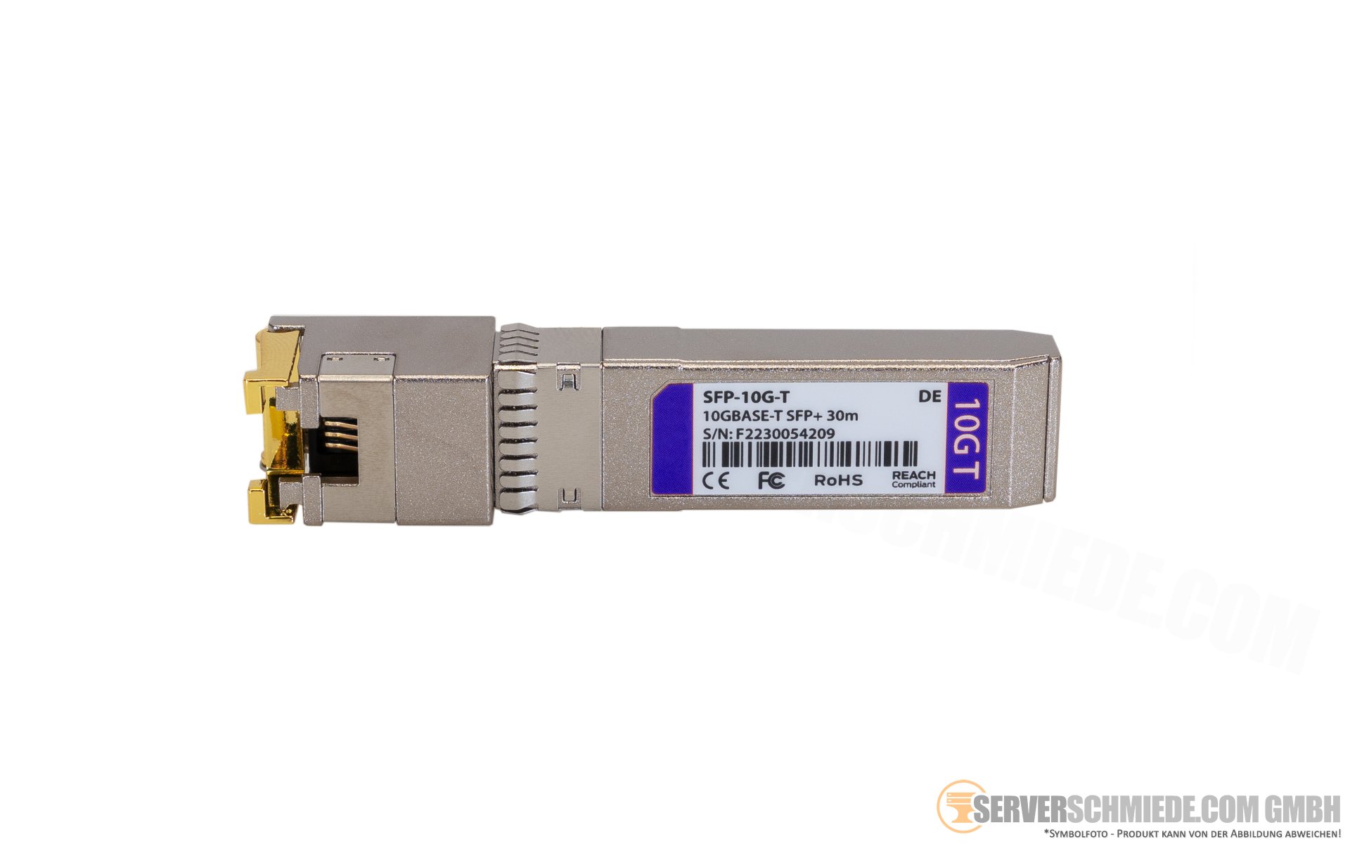 10Gb SFP+ to RJ45 10GbE 1GbE copper Kupfer 30m Transceiver 10GBASET