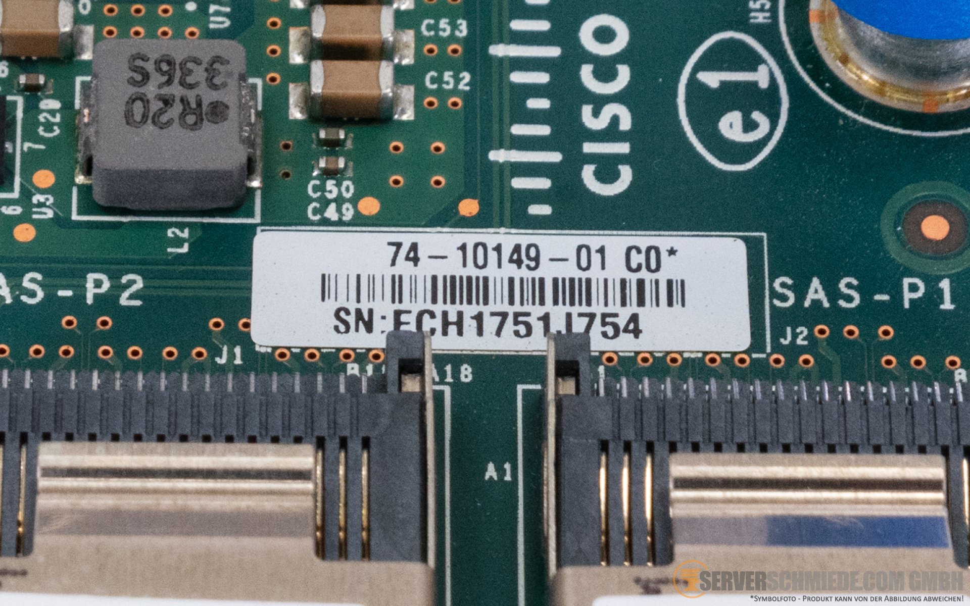 Cisco 2008M8i UCSCRAID11C220 SAS PCIe x8 modular Raid Controller 2x