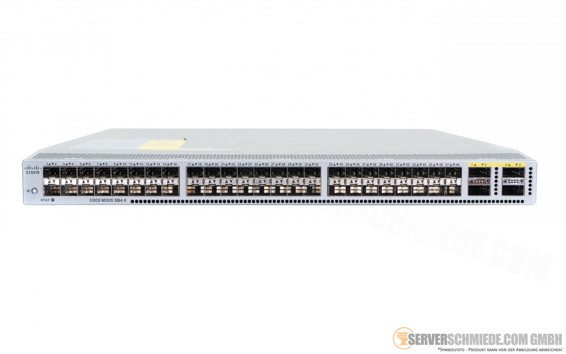 Cisco Nexus N3KC3064PQ10GX 3064X 48x 10GbE SFP+ 4x 40 GbE QSFP+ L3