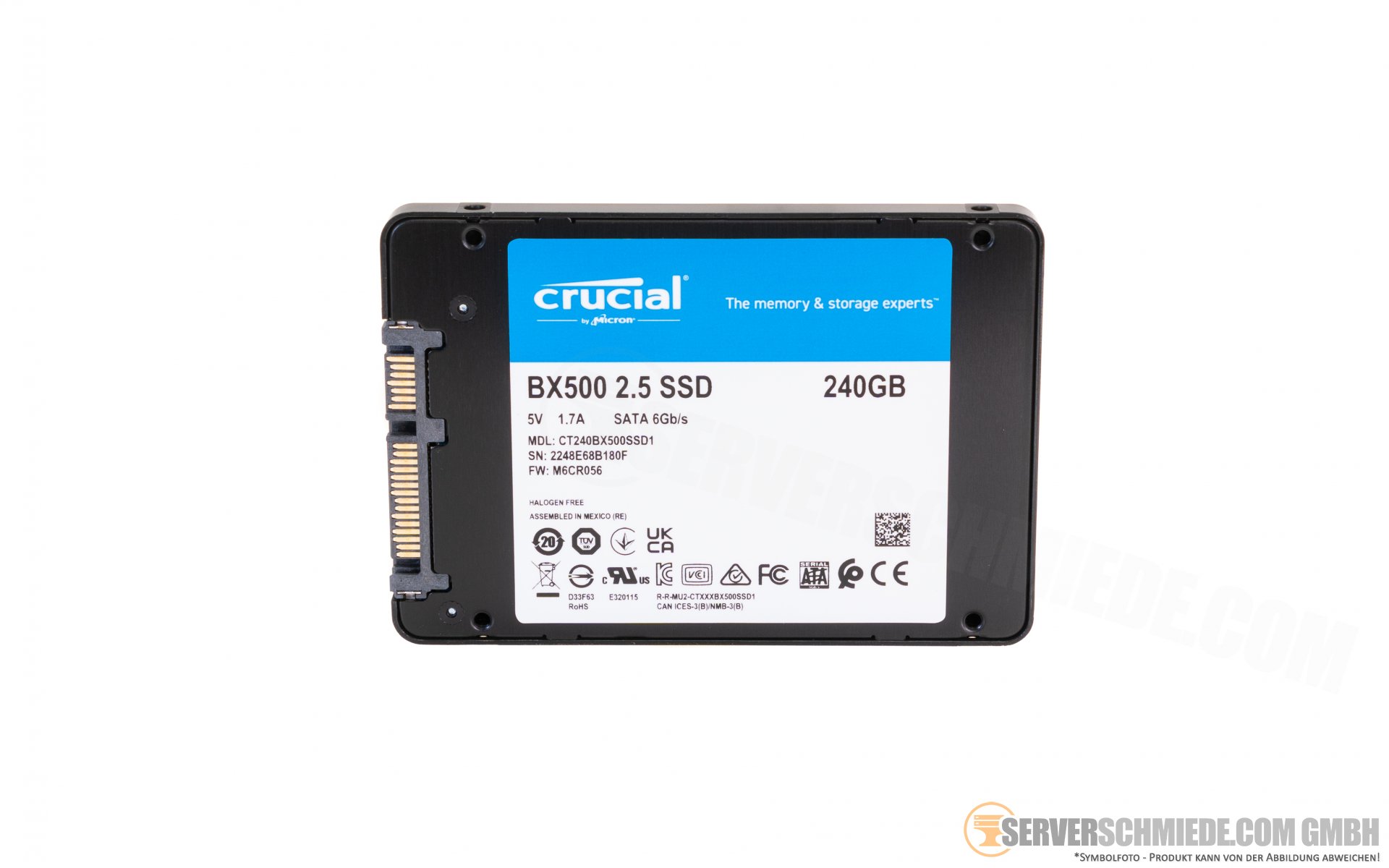 Micron SATA 2.5インチSSD 240GB 6GBPS 4個 | www.trevires.be
