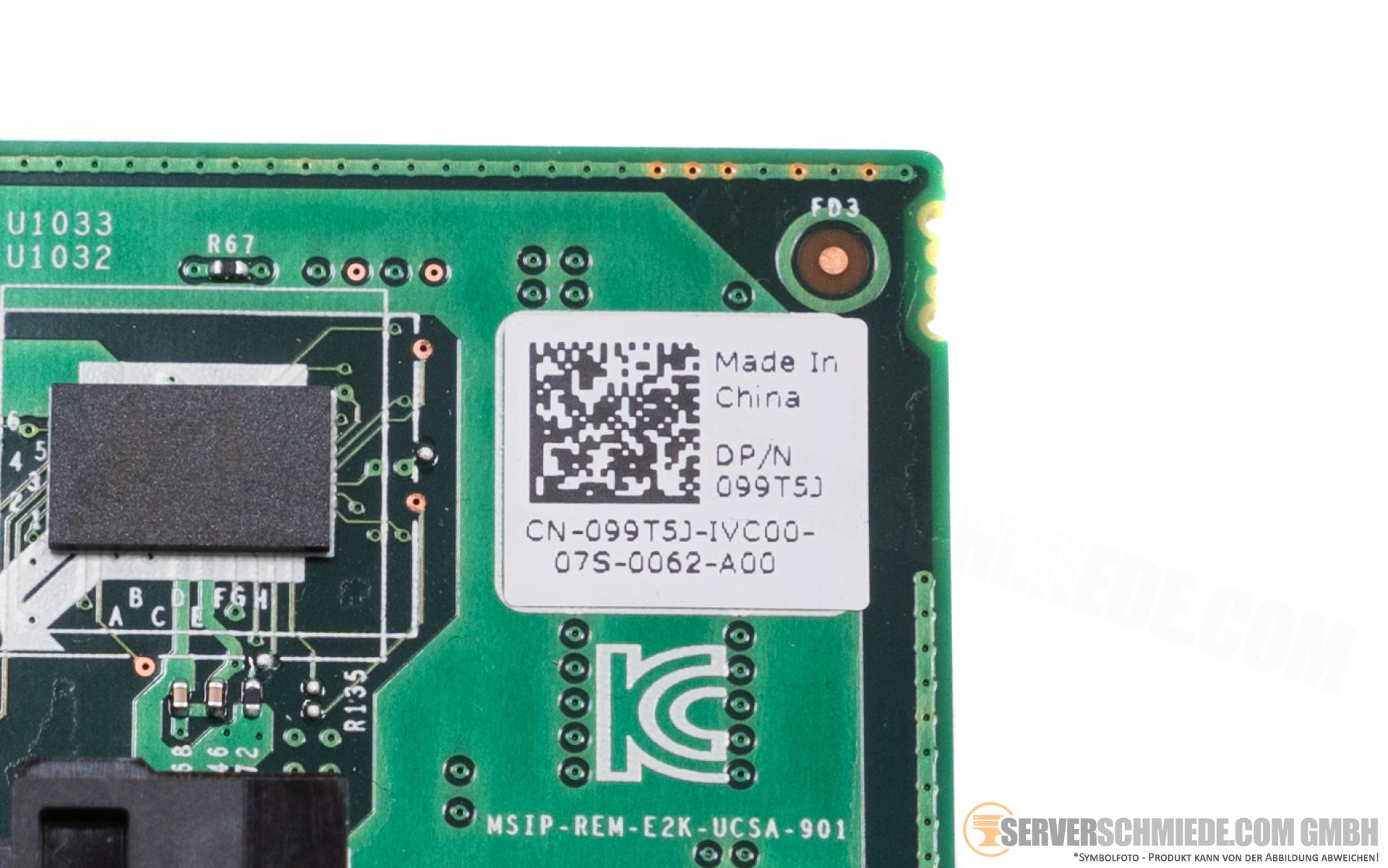 Dell H330 12G SAS Storage Controller 2x SFF8643 PCIe x4 099T5J Raid 0