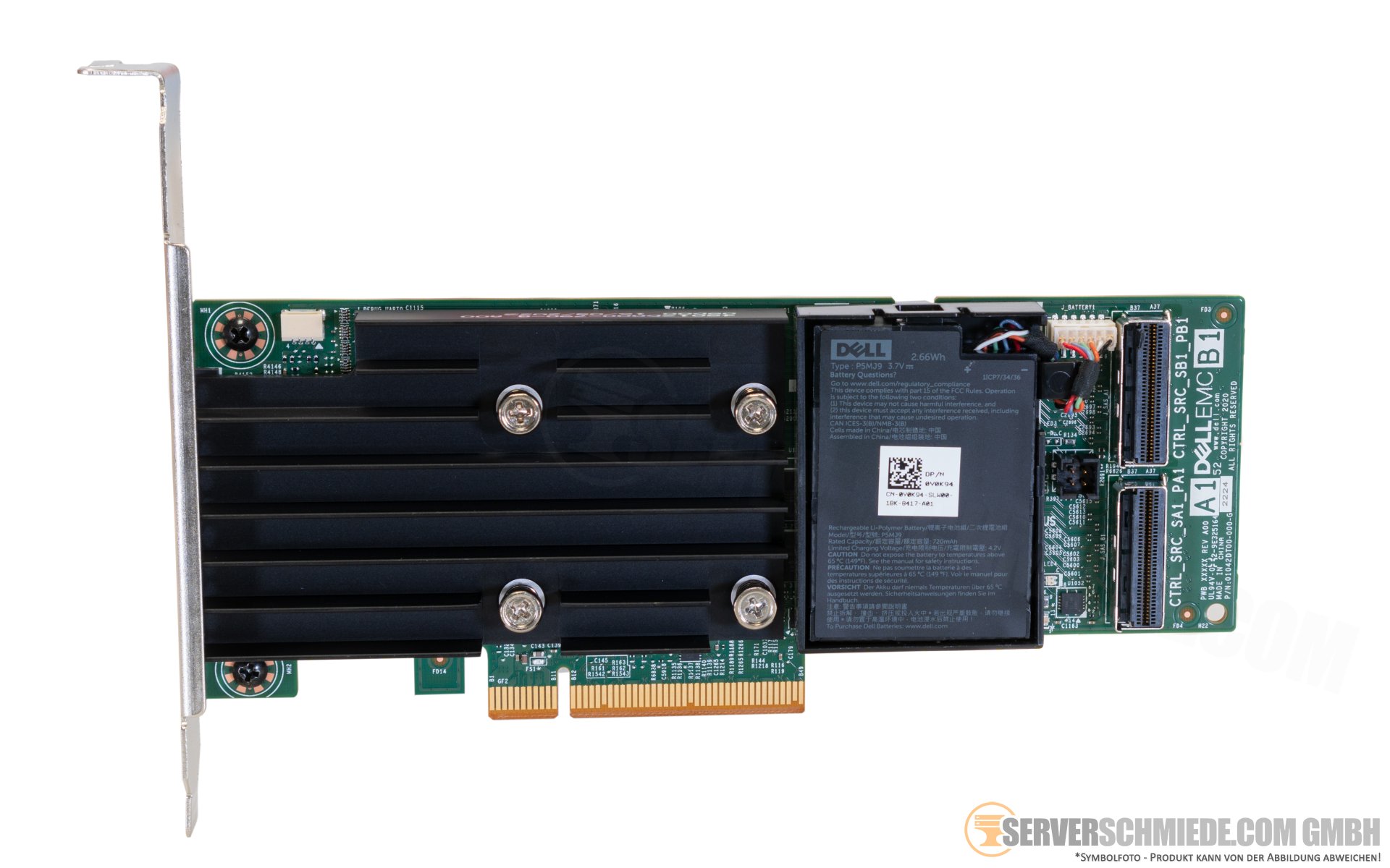 Dell PERC H755 8GB 8Port SAS PCIe 4.0 x8 RAID Controller Raid 0, 1, 5