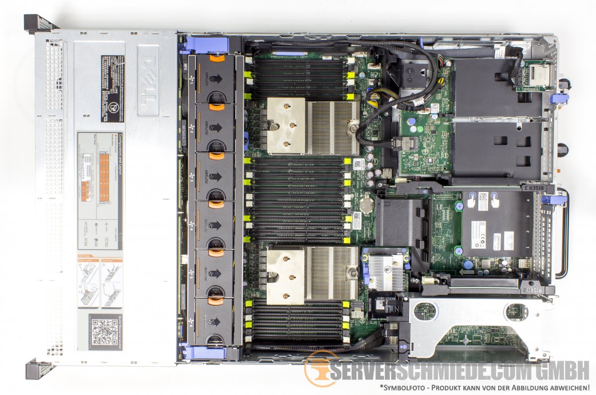 RAM Mounts DELL R720xd CTO SERVER 2 x Xeon E5-2660 16Core*256GB*RAM 48TB SAS Hyper-V 