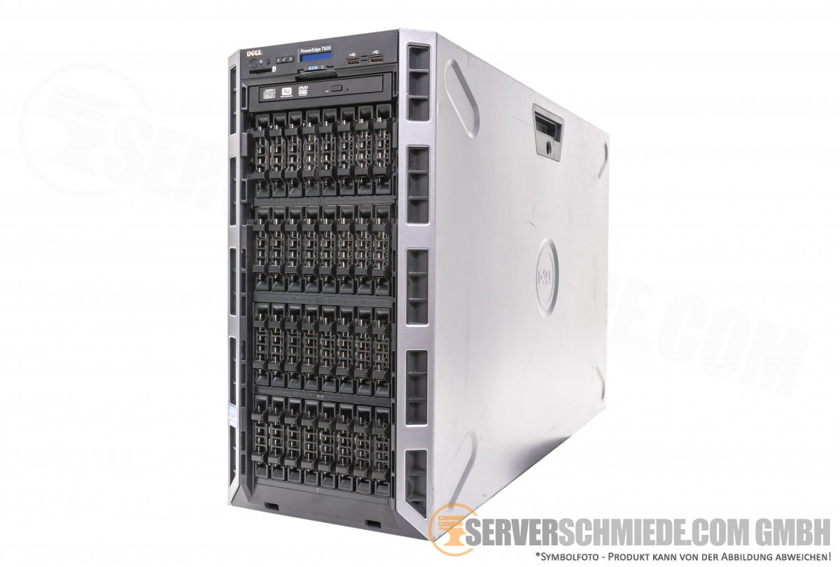 Renewed PERC 6i RAID Xeon X3430 DVD-ROM 2TB Dell PowerEdge T110 Tower Server 16GB DDR3
