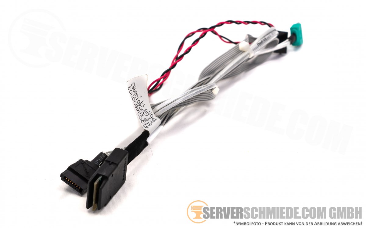 Fujitsu 50cm RX100 SAS SATA Raid Kabel 1x SFF8087 2x SATA 1x 6pin 1x