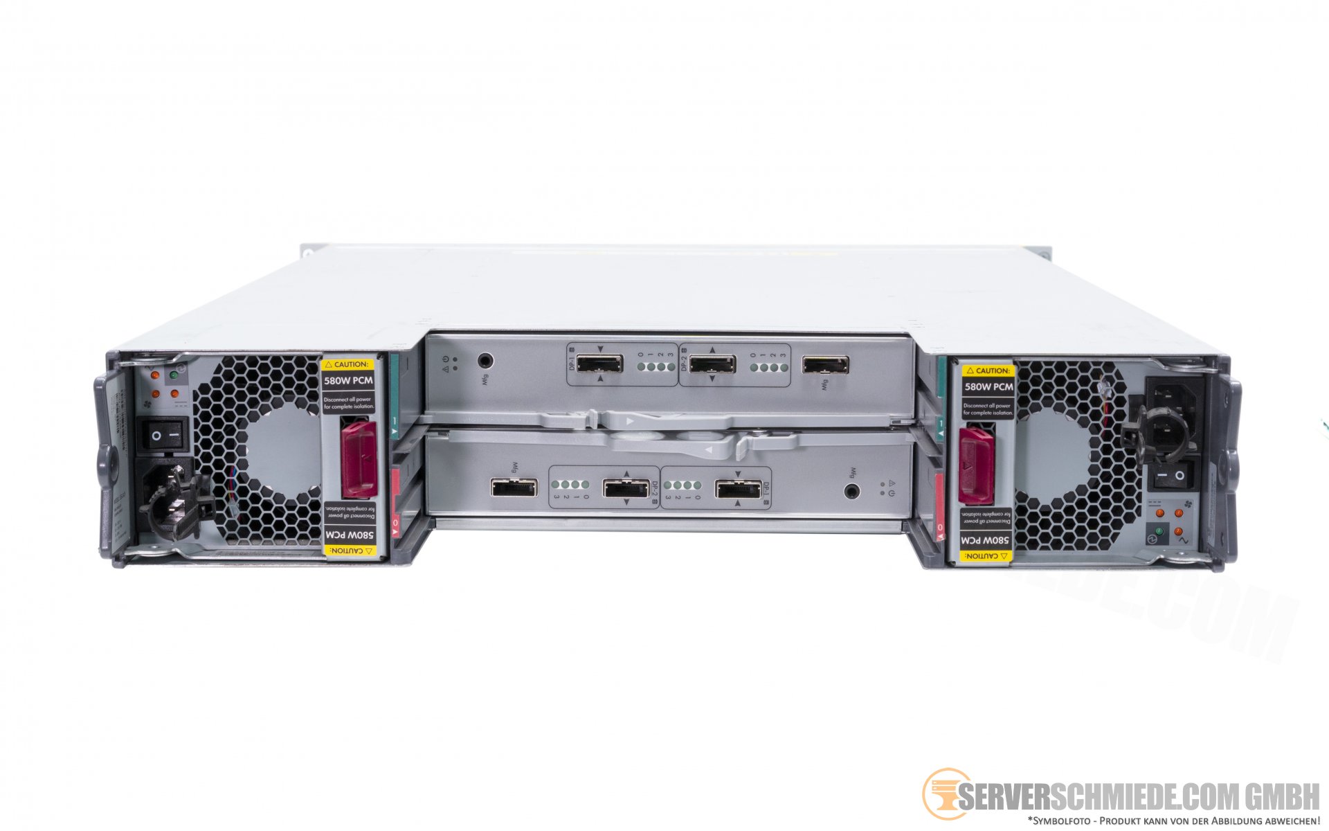 HPE 3par m6710 SFF/NO HDD/2x I/O Controller/2x 580w PSU/Rails e7x64a 