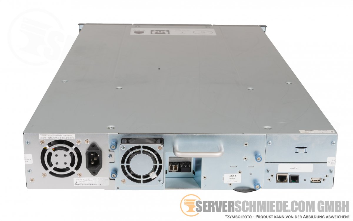 HP MSL2024 19" 2U 24bay Tape Library Bandlaufwerk Bibliothek Ultrium