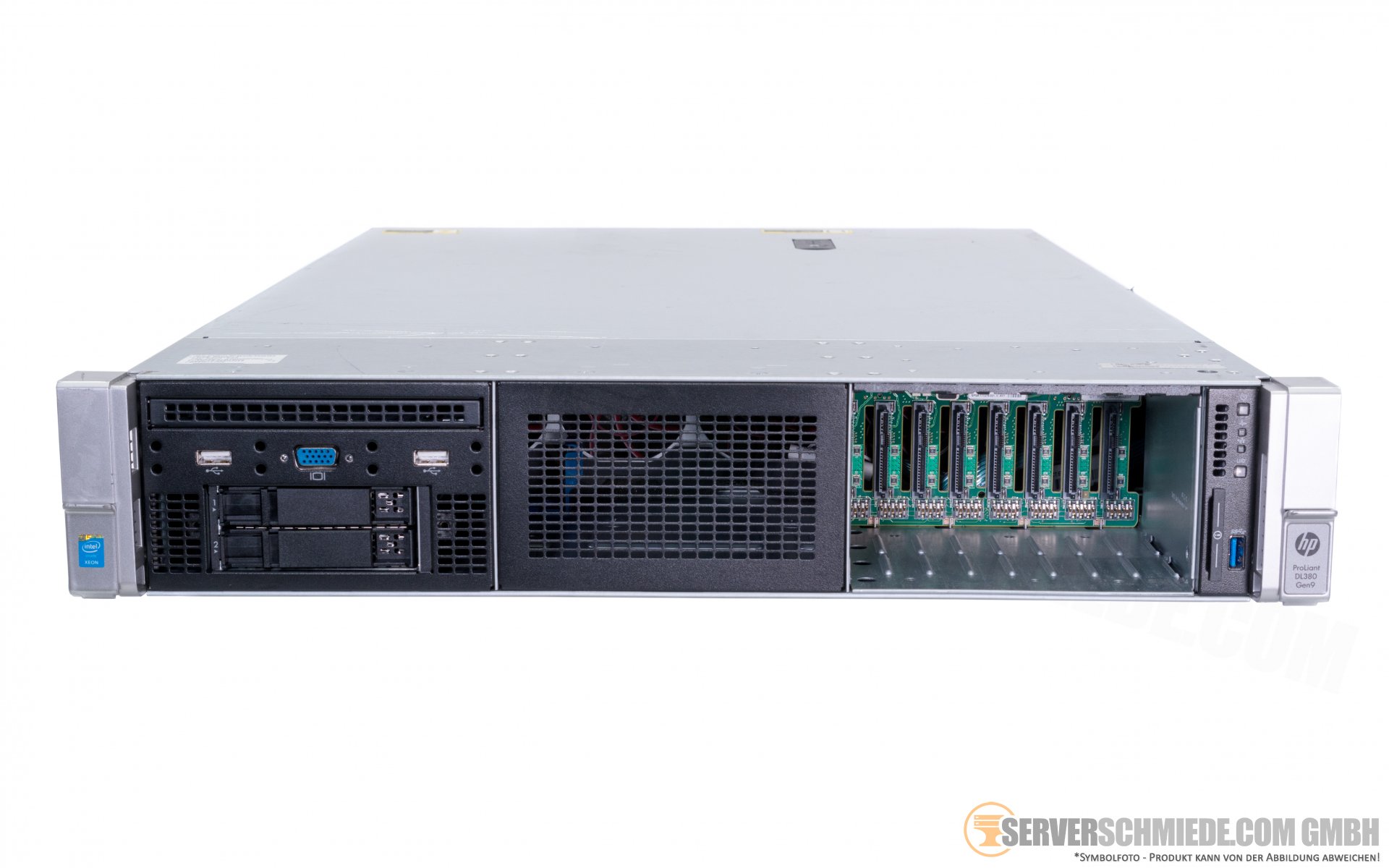 HP ProLiant DL380 G9 Gen9 19" 2U Server 16x 2,5" SFF 2x Intel XEON E5