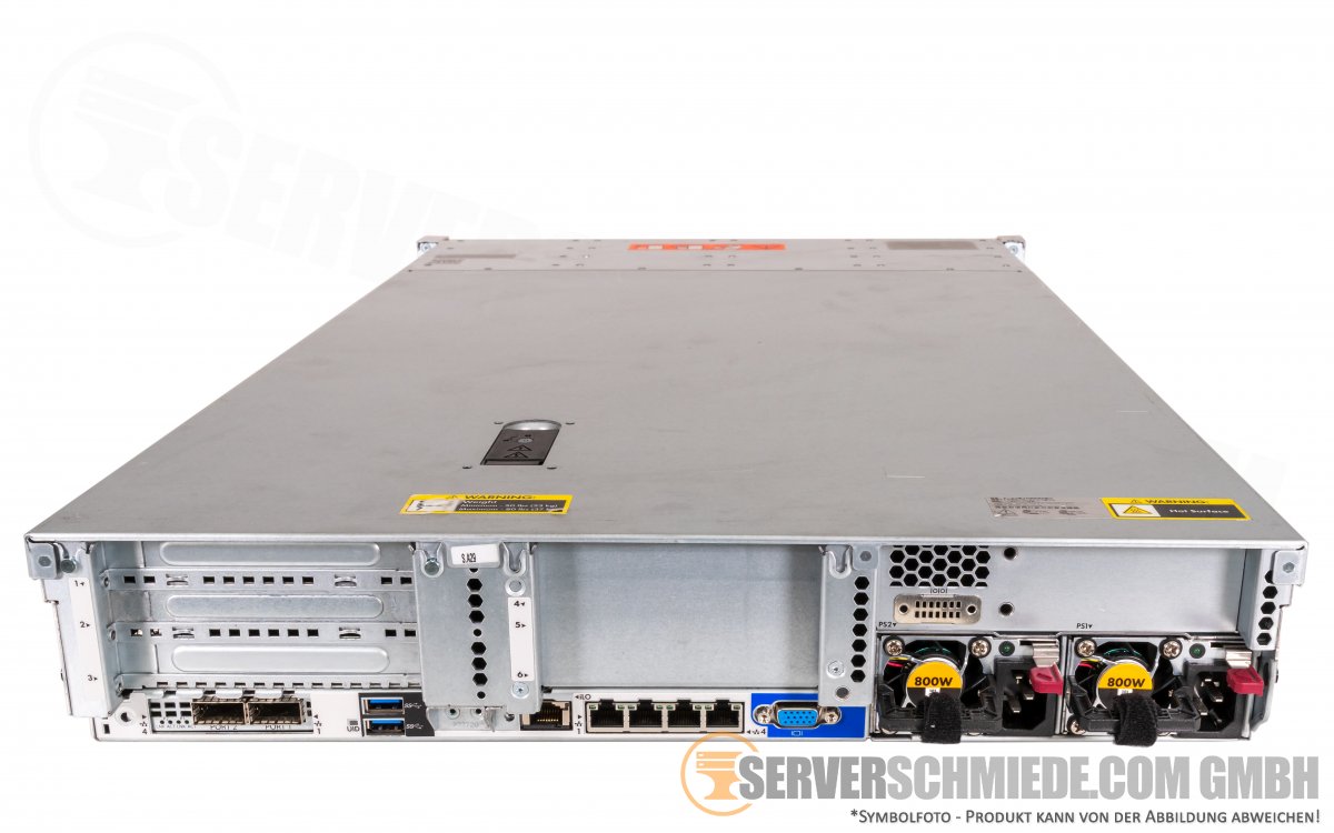 HP ProLiant DL380 G9 Gen9 19" 2U Server 4x 3,5" LFF 2x Intel XEON E52600 v3 / v4 DDR4 ECC SAS