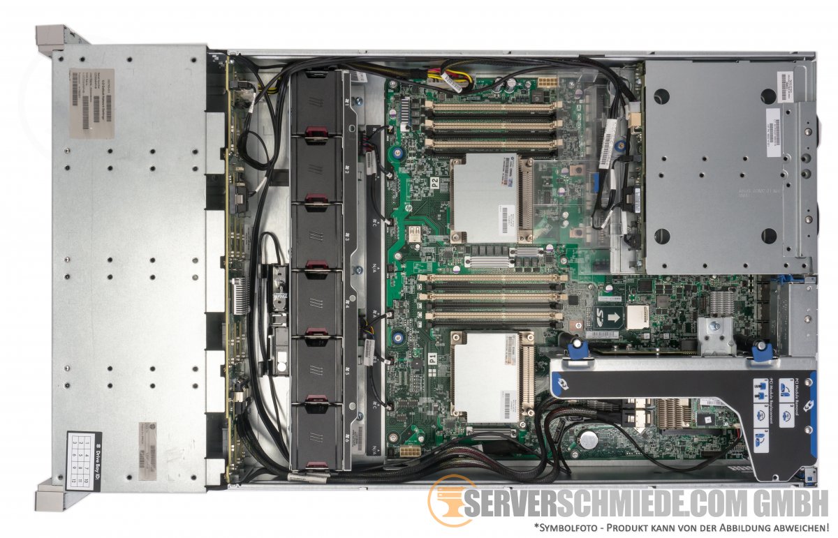 HP Proliant DL380e G8 Gen8 19" 2U Server 14x 3,5" LFF 2x Intel XEON E5