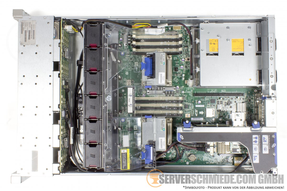 HP Proliant DL380e G8 Gen8 19" 2U Server 25x 2,5" SFF 2x Intel XEON E5