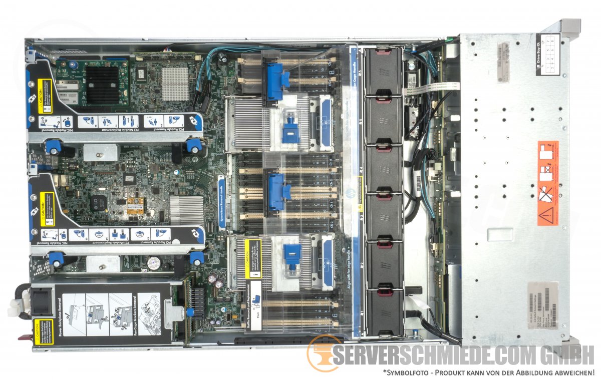 HP Proliant DL380p G8 Gen8 19" 2U Server 8x 3,5" LFF 2x Intel XEON E5