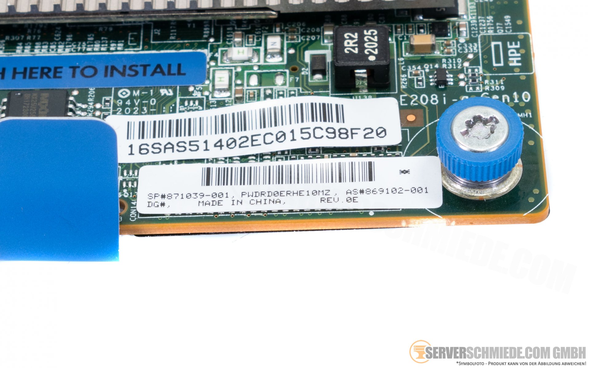 HP Smart Array E208ia SR LH Gen10 8Port x8 Raid Controller for HDD