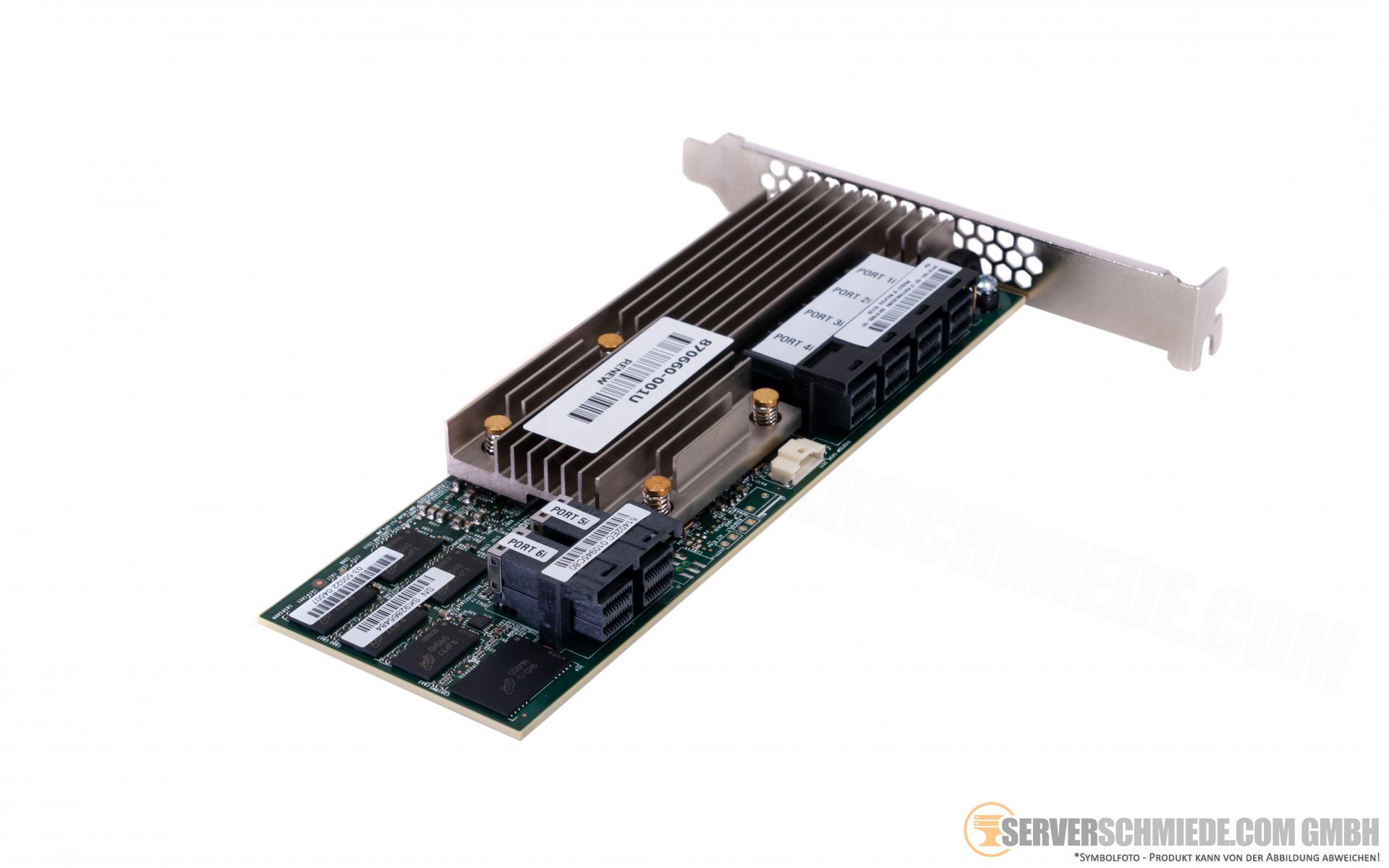 HP MegaRAID P824ip MR Gen10 4GB Cache 24Port PCIe x8 Raid Controller