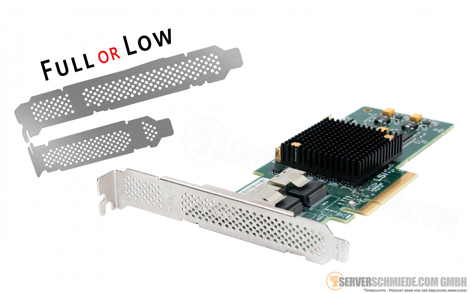 IBM ServeRaid M1115 PCIe x8 Server SAS HBA ITMode Controller 2x SFF