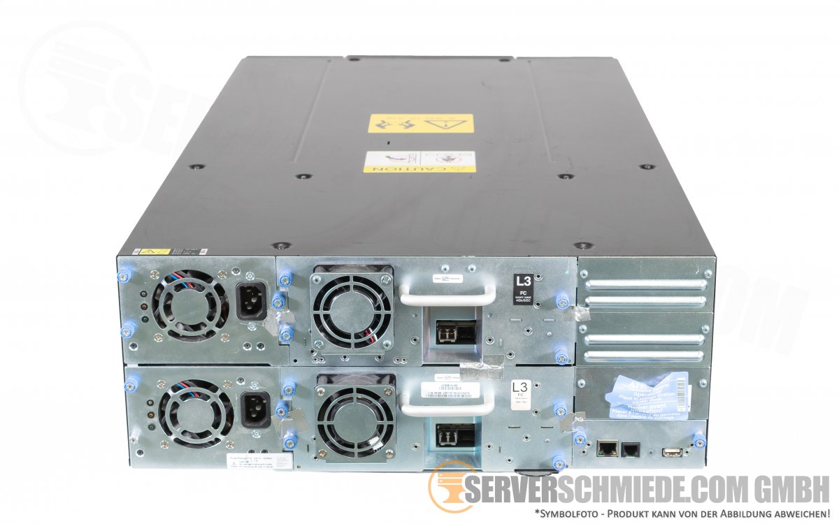IBM TS3200 Tape Library 18R1108 with 2x LTO3 Drive 3G FC 23R4695