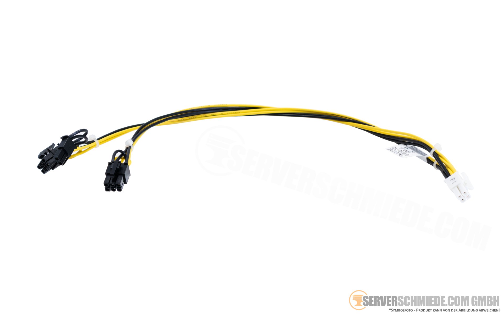 Intel 35cm GPU Power cable Kabel 1x 4-pin to 1x 6-pin + 1x 6+2-pin 
