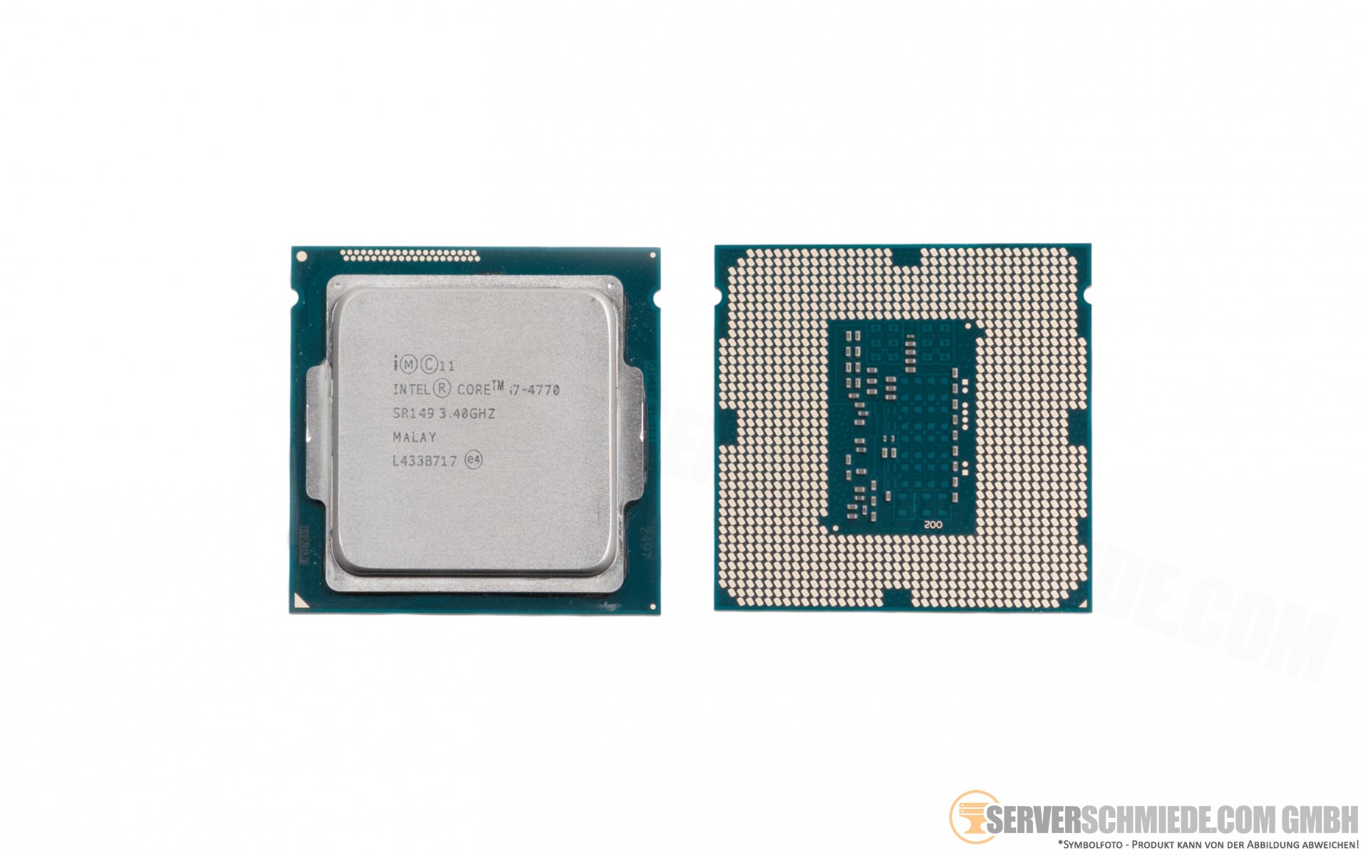 Intel Core i7-4770 SR149 4 Core 3.40GHZ Prozessor 8 MB Cache ...