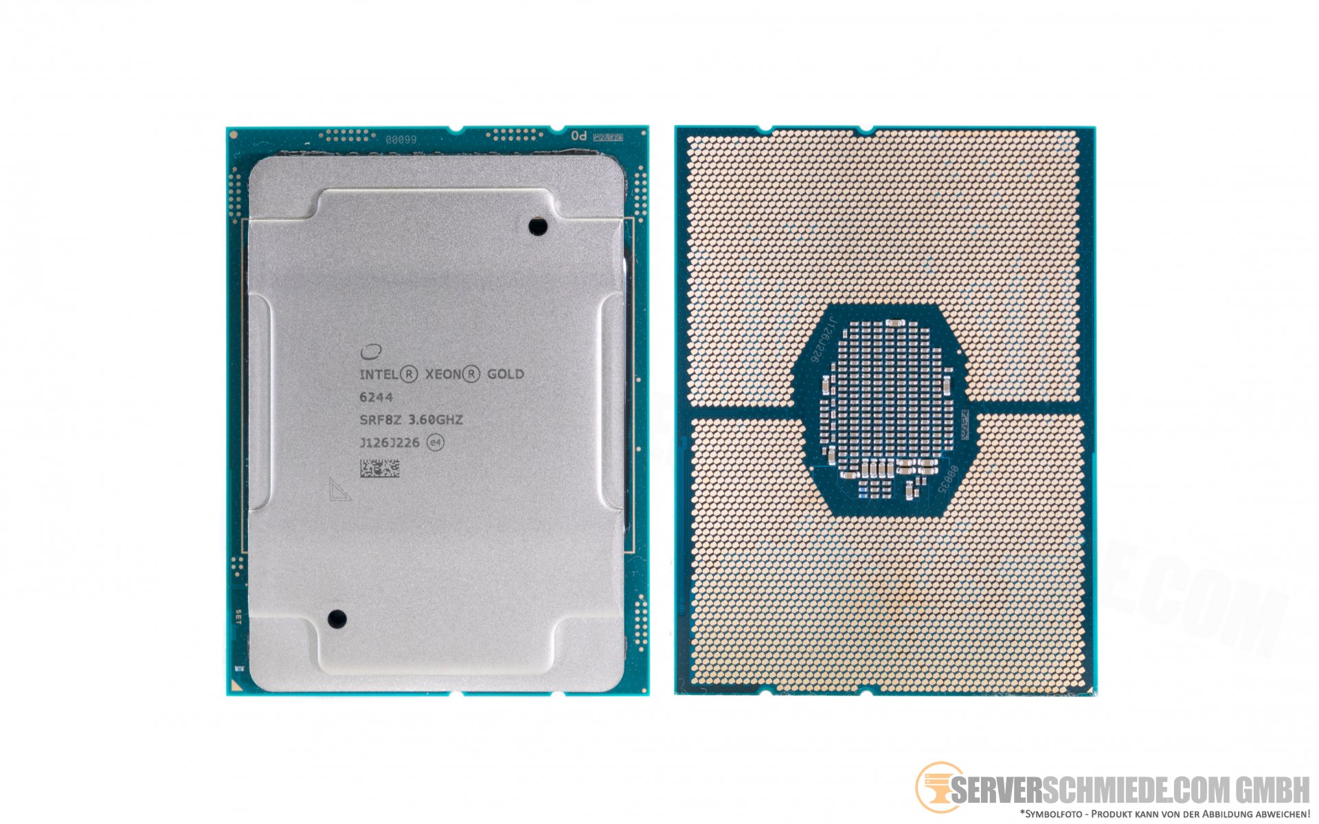 Tactiel gevoel meer Titicaca tekort Intel Xeon Gold 6244 SRF8Z 8C Server Prozessor 8x 3,60 GHz 24,75 MB Cache  3647 CPU - Serverschmiede.com GmbH
