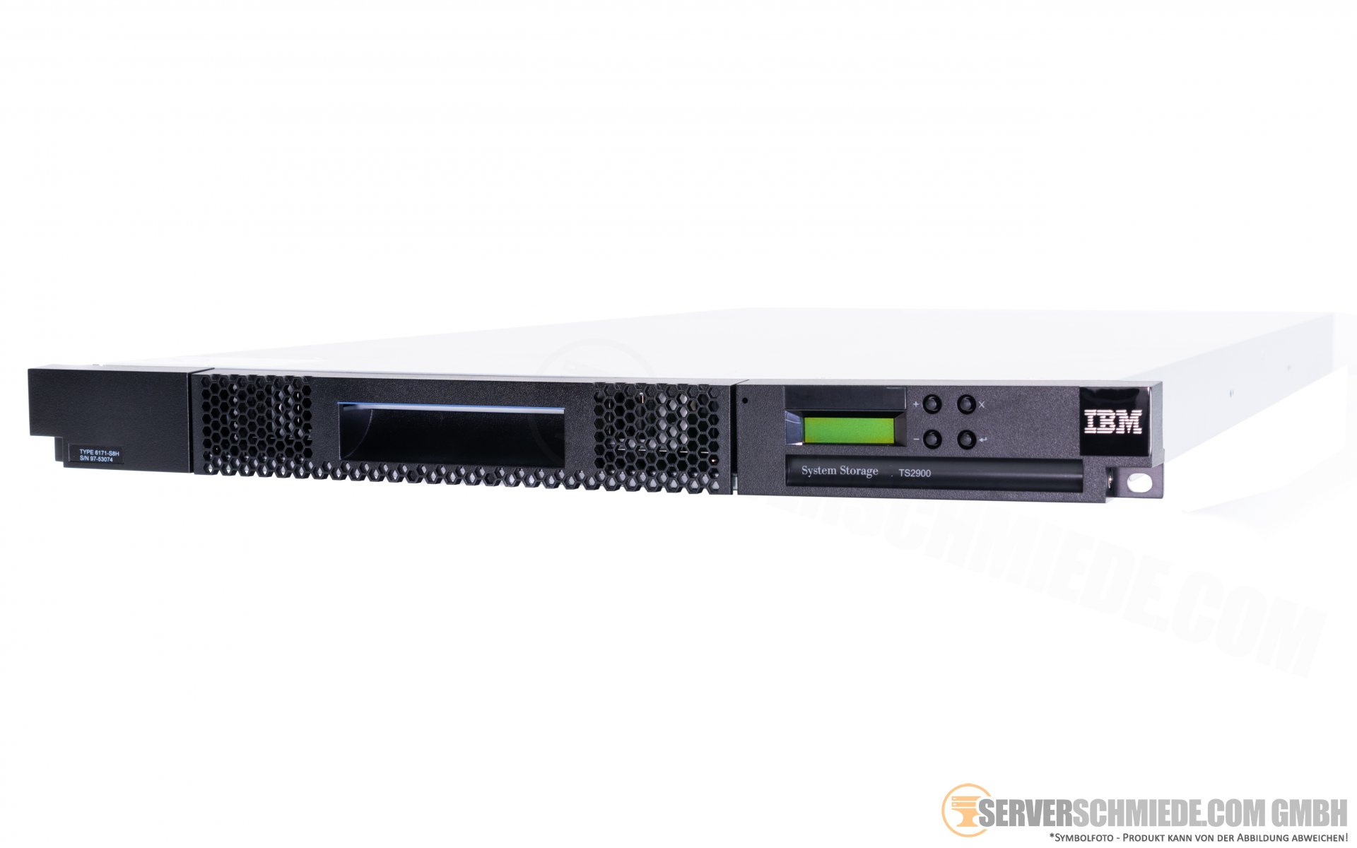IBM Lenovo TS2900 6171S8H 19" 1U inkl. LTO8 Ultrium SAS HH Tape Library 108 TB / 270TB 12x LTO