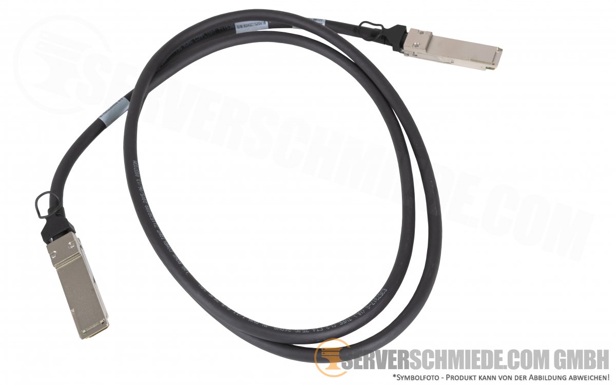 NetApp 2m Kabel DAC copper 40Gb 2x QSFP+ 40 Gigabit 56 Gigabit 112