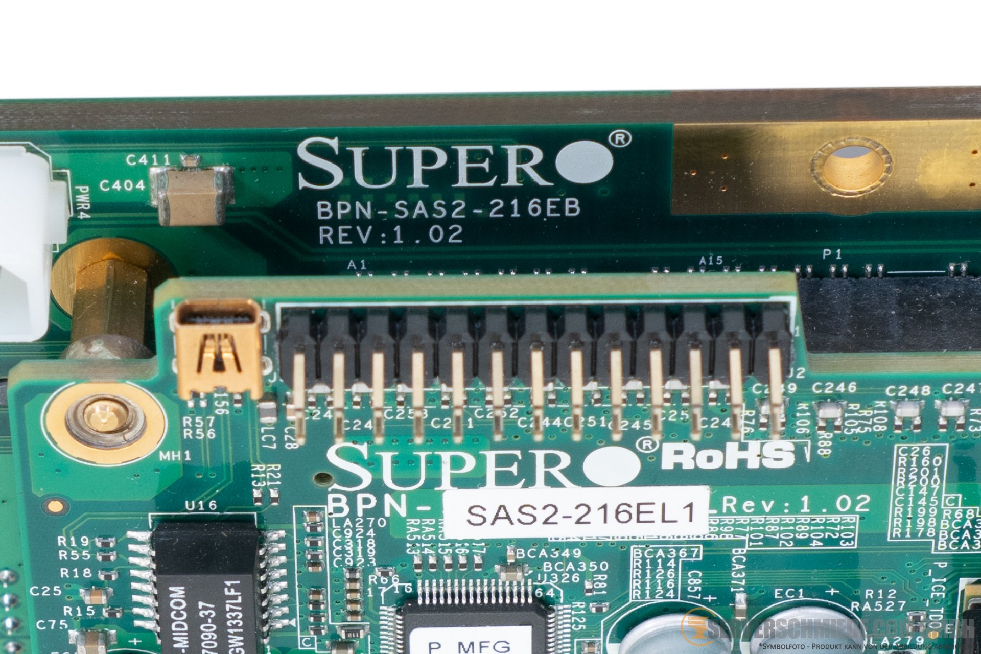 Supermicro 24x 2,5" SFF SAS Expander Backplane BPNSAS2216EL1 + BPN