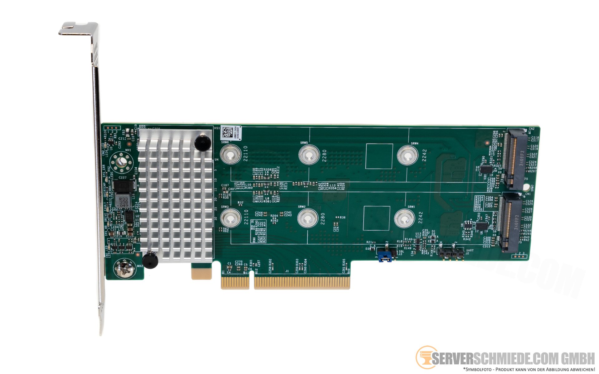 Supermicro 2x M.2 NVMe + SATA PCIe x8 Raid Storage