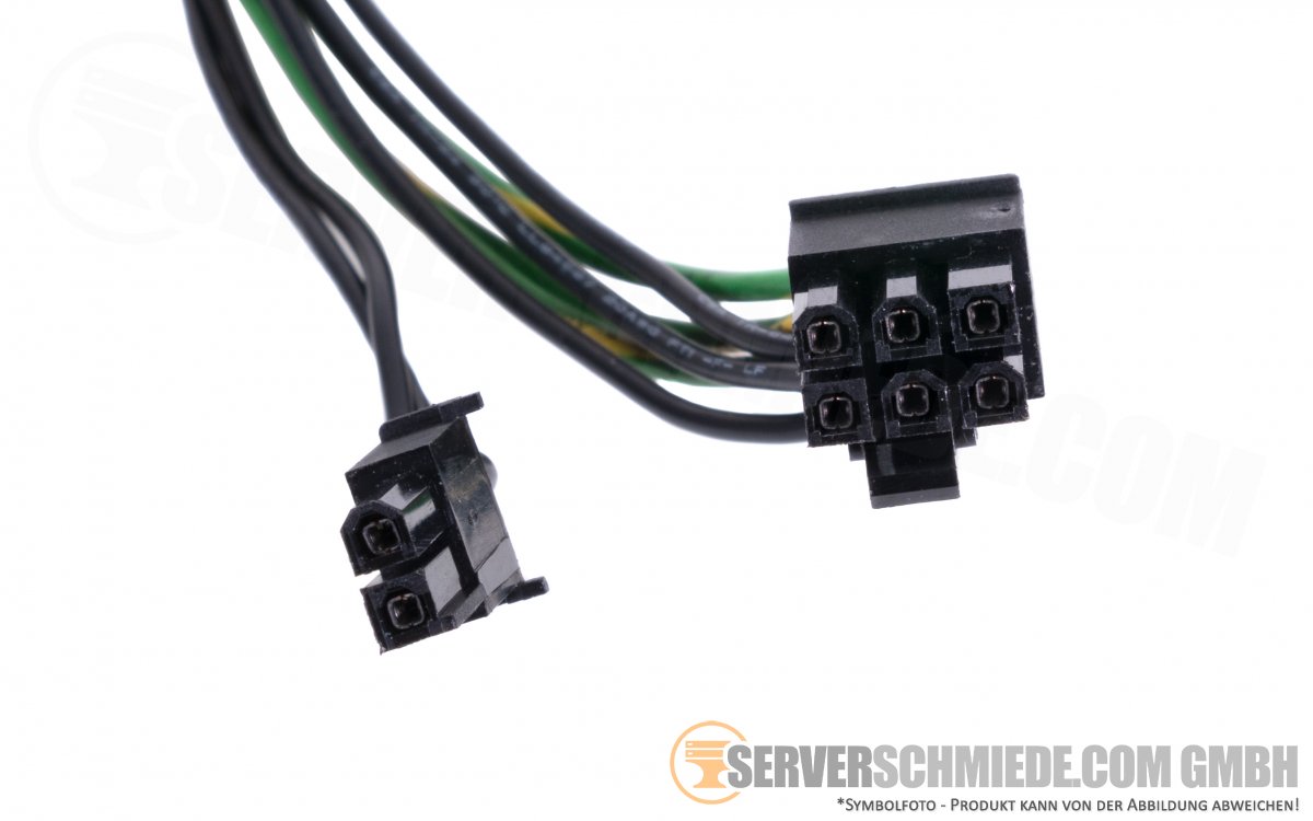 Supermicro 30cm GPU 8pin to 2x6+2pin graphics Power Kabel cable CBL