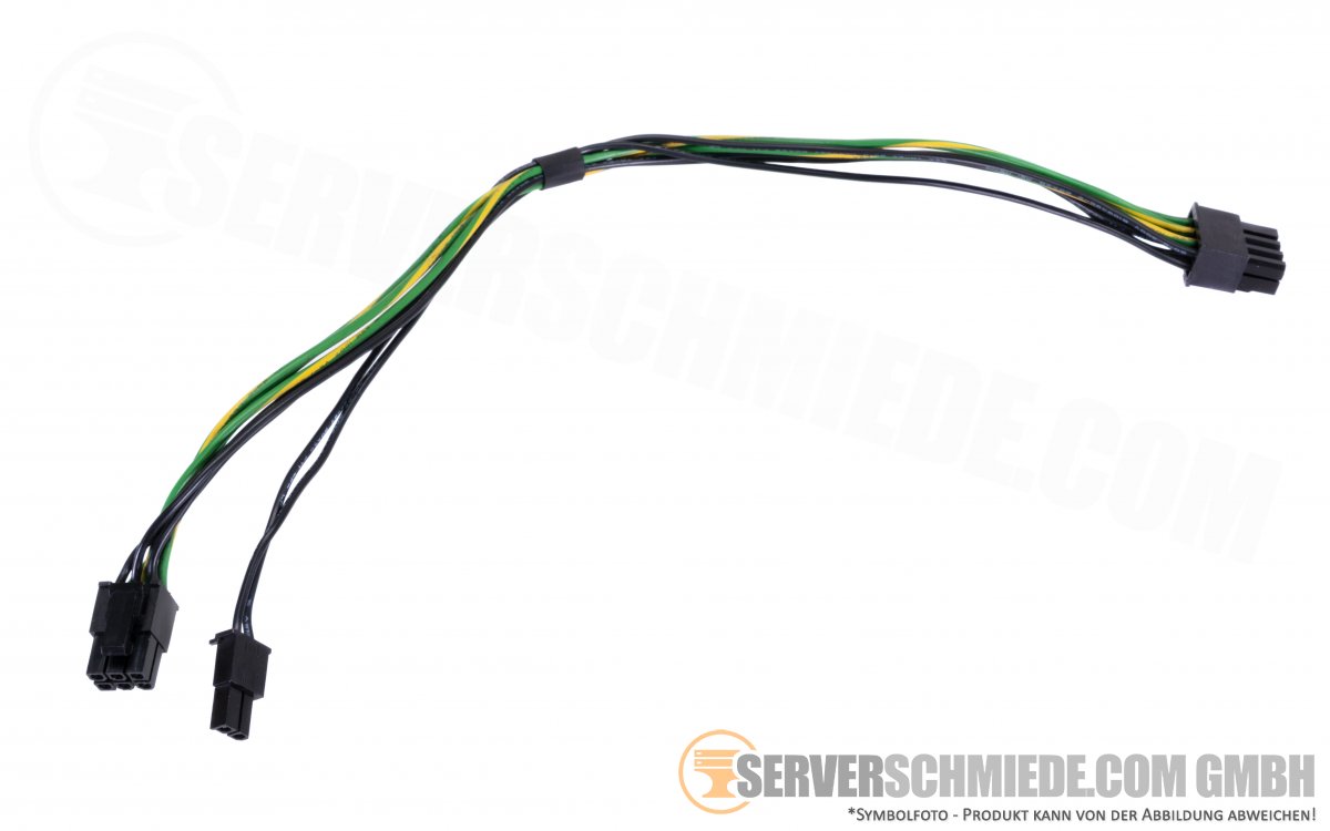 Supermicro 30cm GPU 8pin to 2x6+2pin graphics Power Kabel cable CBL