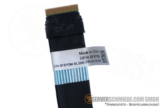 Dell 45cm / 35cm NVMe Kabel Cable 5x SFF-8654 to 5x SFF-8654 R6415 R6515 0F8Y0M