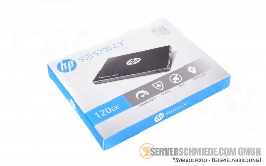 120GB HP S700 SATA SSD 2,5"  SFF 75K IOPS 550MB/s  +NEW+
