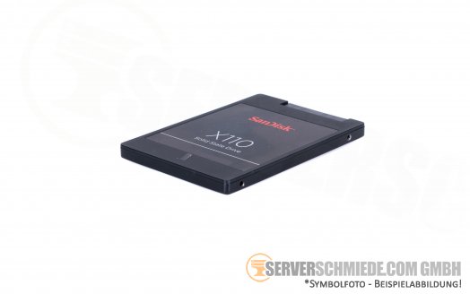 128GB 2,5 SFF SATA SSD Sandisk X110 SD6SB1M-128G-1022I