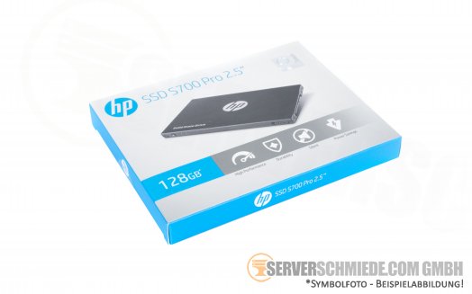 128GB HP S700 Pro SATA SSD 2,5"  SFF 90K IOPS 560MB/s OS Boot +NEW+