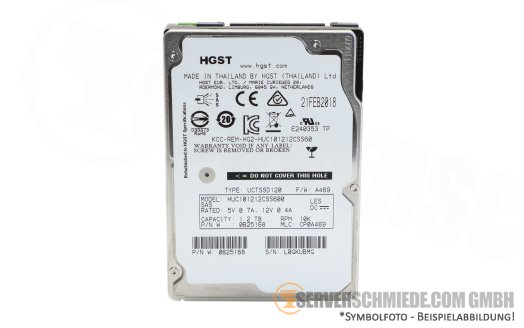 1,2TB 10k 2,5