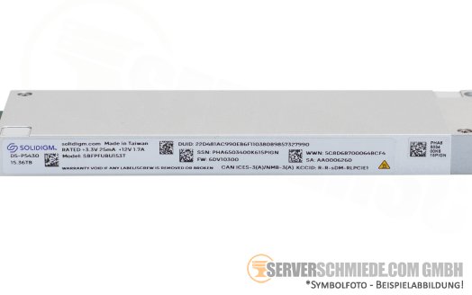 15,36TB Solidigm Intel D5-P5430 Datacenter Enterprise 24/7 PCIe x4 4.0 NVMe +NEW+