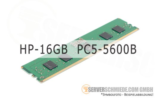 Samsung 16GB 1Rx8 PC5-5600B registered ECC RAM HP P53624-0A1U KR M321R2GA3PB0-CWMKH