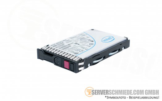 1,6TB 2,5" U.2 SFF NVMe SSD HP Intel DC P4610 Datacenter Enterprise 24/7 3200MB/s P13699-B21 inkl. Tray caddy +NEW+