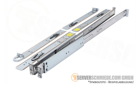 19" 1U Supermicro CSE-113 Rack Rail Kit Rackschienen without screws without 3rd innerrail no ears MCP-290-00063-0N