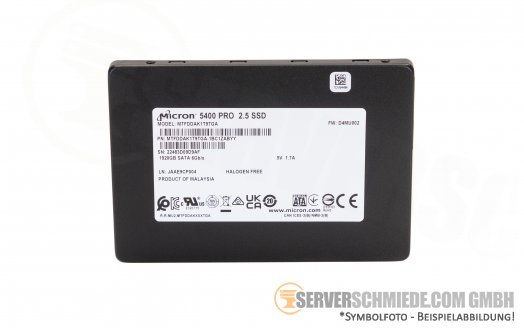 1,92TB Micron 5400 Pro 2,5
