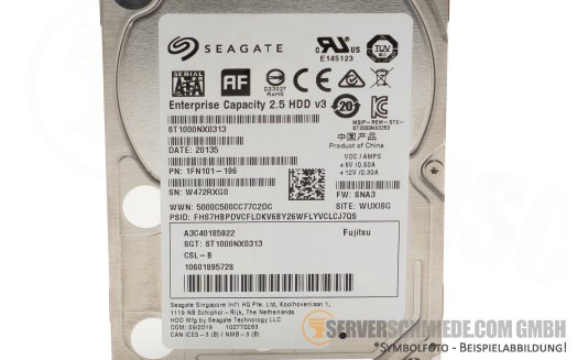 1TB 7,2k 2,5