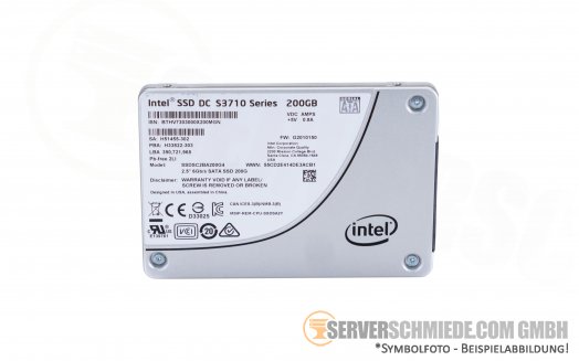 200GB Intel SSD DC S3710 Series SATA 6G 2,5 SSDSC2BA200G4