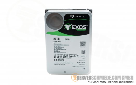 20TB Seagate EXOS X20 3,5