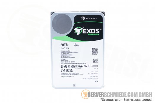 20TB Seagate EXOS X20 3,5