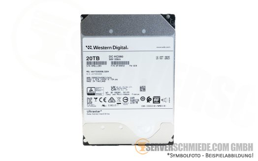 20TB WD HGST Ultrastar DC HC560 3,5