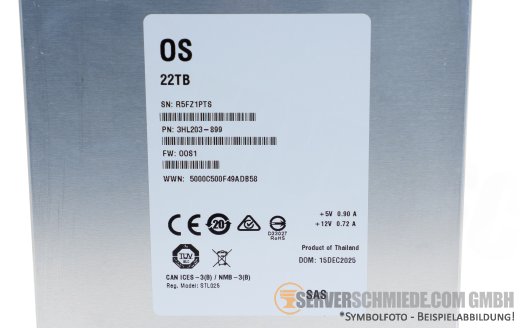 22TB Seagate EXOS X22 3,5