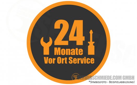 24 Monate Vor Ort Service 5x9 NBD - Mo - Fr 9 Stunden täglich, Techniker am nächsten Werktag / 24 month onsite support 5x9 NBD