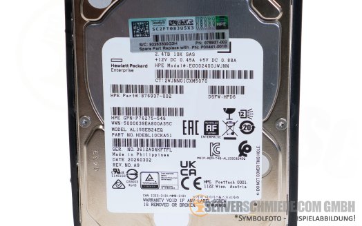 2,4 TB 10k 2,5